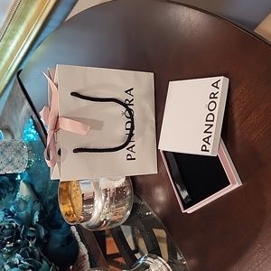 Pandora shopping bag and  jewelry box